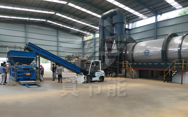 紙漿烘干機運行現場 紙漿烘干機運行現場